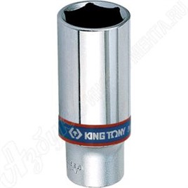 Головка торцевая глубокая шестигранная 3/8", 11 мм, KING TONY, 323511M