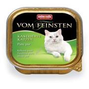 ANIMONDA VOM FEINSTEN for castrated cats конс. 100 гр. с отборной индейкой  для кастрированных кошек