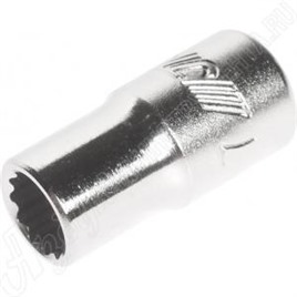 Головка торцевая двенадцатигранная 1/4", 7 мм, JTC, JTC-22607