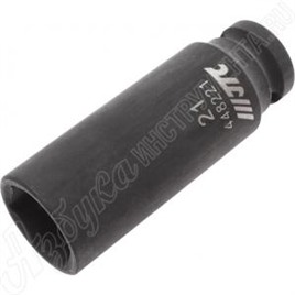 Головка торцевая ударная глубокая шестигранная 1/2", 21 мм, JTC, JTC-448221