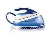 Утюг Philips GC7619, 2400Вт, с парогенератором, вертикальное отпаривание, синий