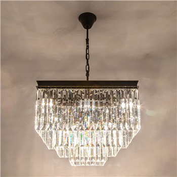 Подвесная хрустальная люстра 