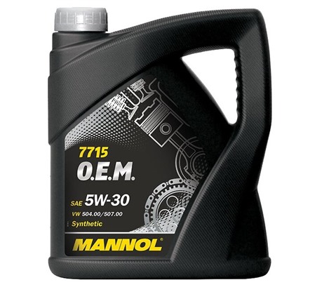 Моторное масло Mannol 7715 Longlife 504/507 5W-30 (5л.)