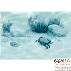 Декор Лагуна 7КБ606  "Краб" 24,9х36,4 купить по лучшей цене в интернет магазине стильных обоев Сова ТД. Доставка по Москве, МО и всей России