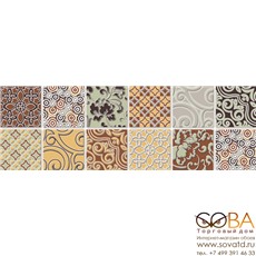 Бордюр SandStone  напольный многоцветный (SS5E452) 11x33 купить по лучшей цене в интернет магазине стильных обоев Сова ТД. Доставка по Москве, МО и всей России