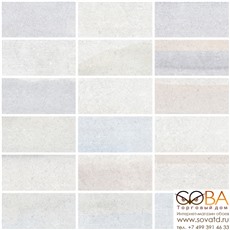 Мозаика Vitra  Newcon Акварель холодная гамма 7РЕК (5*10) 30х30 купить по лучшей цене в интернет магазине стильных обоев Сова ТД. Доставка по Москве, МО и всей России