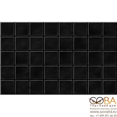 Плитка Чарли  настенная черная 02 25х40 купить по лучшей цене в интернет магазине стильных обоев Сова ТД. Доставка по Москве, МО и всей России