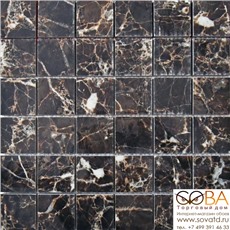 Керамогранит Neodom Supreme Mosaico Emperador Nuovo 5x5 (30x30)см N20359 (Индия) купить по лучшей цене в интернет магазине стильных обоев Сова ТД. Доставка по Москве, МО и всей России