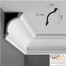 Карниз Orac Decor C217 Luxxus купить по лучшей цене в интернет магазине стильных обоев Сова ТД. Доставка по Москве, МО и всей России