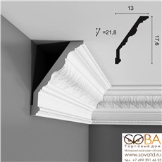 Карниз Orac Decor C219 Luxxus купить по лучшей цене в интернет магазине стильных обоев Сова ТД. Доставка по Москве, МО и всей России