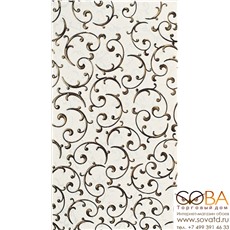 Декор Анастасия  орнамент кремовый 1645-0095 25х45 купить по лучшей цене в интернет магазине стильных обоев Сова ТД. Доставка по Москве, МО и всей России