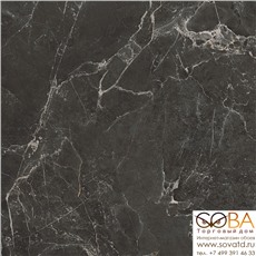 Керамогранит Marmori  Сан Лорен Черный K947006FLPR 60x60 купить по лучшей цене в интернет магазине стильных обоев Сова ТД. Доставка по Москве, МО и всей России
