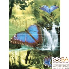 Панно Glory P2D260  из 2-х плиток 30х40 купить по лучшей цене в интернет магазине стильных обоев Сова ТД. Доставка по Москве, МО и всей России