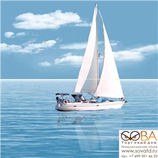 Панно Bote  (из 2-х плиток ) 50х50 купить по лучшей цене в интернет магазине стильных обоев Сова ТД. Доставка по Москве, МО и всей России