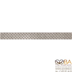 Бордюр Versus Chic  серый 46-03-06-1335 4х40 купить по лучшей цене в интернет магазине стильных обоев Сова ТД. Доставка по Москве, МО и всей России