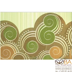 Декор Calipso green wave  30x45 купить по лучшей цене в интернет магазине стильных обоев Сова ТД. Доставка по Москве, МО и всей России