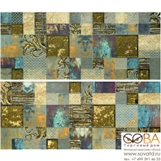 Панно Frades Mosaico Beige  комплект из 2 плиток 250х600 мм/500х600 мм купить по лучшей цене в интернет магазине стильных обоев Сова ТД. Доставка по Москве, МО и всей России