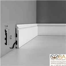 Плинтус Orac Decor SX118 Axxent купить по лучшей цене в интернет магазине стильных обоев Сова ТД. Доставка по Москве, МО и всей России