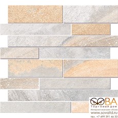 Мозаика Vitra  Vulcano Натуральный Серый 29х31,7 купить по лучшей цене в интернет магазине стильных обоев Сова ТД. Доставка по Москве, МО и всей России