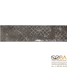 Декор Cifre Ceramica  Decor Omnia Antracite 7.5 x 30 купить по лучшей цене в интернет магазине стильных обоев Сова ТД. Доставка по Москве, МО и всей России