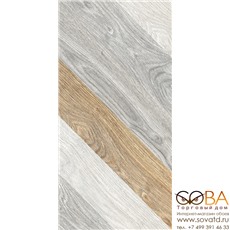 Керамогранит Ноттингем 7Д тип 1  серый шеврон 30х60 купить по лучшей цене в интернет магазине стильных обоев Сова ТД. Доставка по Москве, МО и всей России