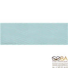 Декор APE  Decor Bloom Stripes Aqua 28 x 85 купить по лучшей цене в интернет магазине стильных обоев Сова ТД. Доставка по Москве, МО и всей России