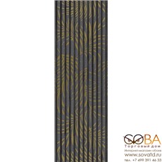 Декор Villeroy&Boch  La Citta Grey Gold PVD Flower Matt.Rec. 40x120 купить по лучшей цене в интернет магазине стильных обоев Сова ТД. Доставка по Москве, МО и всей России