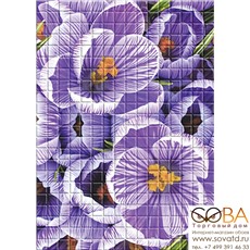 Декор Motive  Violet (MF2M221DT) 25х35 купить по лучшей цене в интернет магазине стильных обоев Сова ТД. Доставка по Москве, МО и всей России