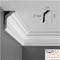 Карниз гибкий Orac Decor C304F Luxxus купить по лучшей цене в интернет магазине стильных обоев Сова ТД. Доставка по Москве, МО и всей России