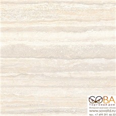Керамогранит Vitra  Travertini Кремовый Шлифованный Рек 60х60 купить по лучшей цене в интернет магазине стильных обоев Сова ТД. Доставка по Москве, МО и всей России