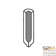 Плинтус Marazzi Бордюр Ang. Int.Citta Cemento (LONDRA) 3х10 купить по лучшей цене в интернет магазине стильных обоев Сова ТД. Доставка по Москве, МО и всей России