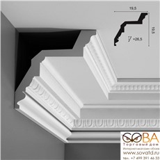 Карниз Orac Decor C307 Luxxus купить по лучшей цене в интернет магазине стильных обоев Сова ТД. Доставка по Москве, МО и всей России