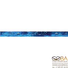 Бордюр Bubbles ultramarine  50x4 купить по лучшей цене в интернет магазине стильных обоев Сова ТД. Доставка по Москве, МО и всей России