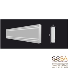 Лепнина Decor-Dizayn Молдинг 156 A купить по лучшей цене в интернет магазине стильных обоев Сова ТД. Доставка по Москве, МО и всей России