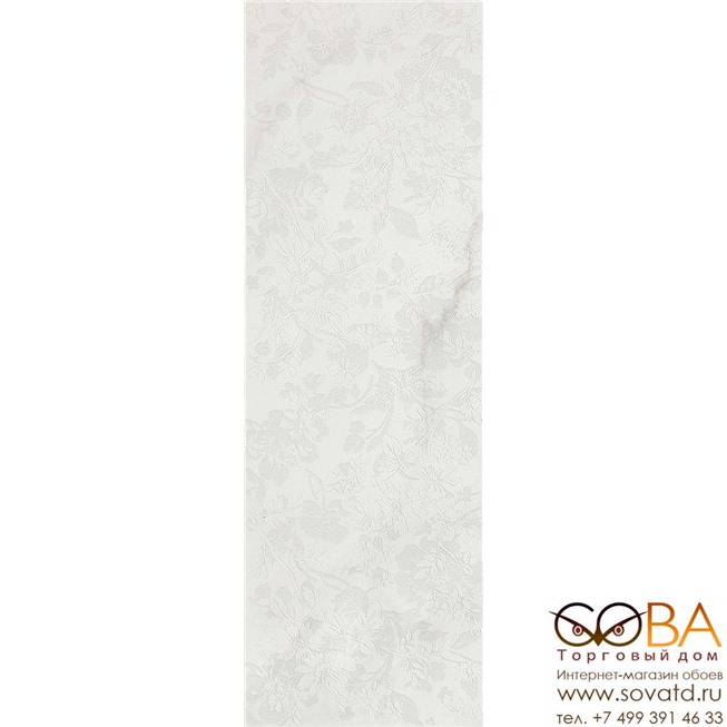 Декор Marazzi  Evolutionmarble Riv Decoro Ramage Calacatta Oro 32,5х97,7 купить по лучшей цене в интернет магазине стильных обоев Сова ТД. Доставка по Москве, МО и всей России