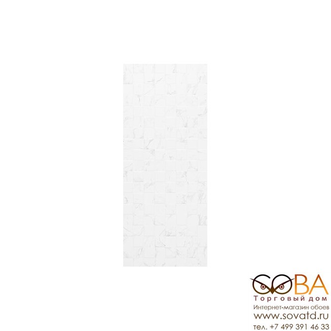 Плитка Creto  Forza Calacatta White Mosaico 01 25х60 купить по лучшей цене в интернет магазине стильных обоев Сова ТД. Доставка по Москве, МО и всей России