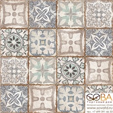 Керамогранит Majolica глаз.  многоцветный (16135) 42x42 купить по лучшей цене в интернет магазине стильных обоев Сова ТД. Доставка по Москве, МО и всей России