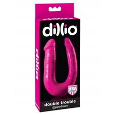 Фаллоимитатор двусторонний Dillio Double Trouble, 34.3 см - Pipedream