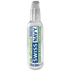 Гипоаллергенный лубрикант Swiss Navy All Natural Water Base Lubricant - 59 мл.