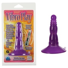 Анальная пробочка VIBRO PLAY PURPLE