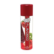 Вкусовой лубрикант Wet Flavored Kiwi Strawberry, 30 мл.