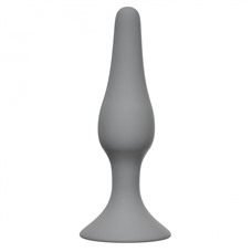 Анальная пробка Slim Anal Plug Large Grey 12.5 см