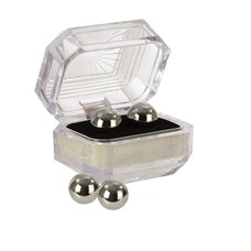 Серебряные вагинальные шарики Slvr Balls In Presentation Box 1305-05BXSE