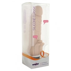 Силиконовый вибратор CLASSIC STYM NUDE V010W1X035Y4SC