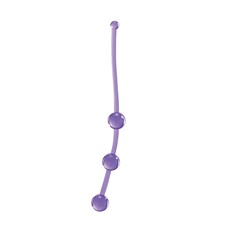 Анальный стимулятор JAMMY JELLY ANAL 3 BEADS фиолетовый T4L-700719