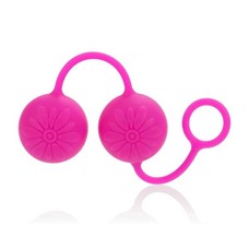 Розовые вагинальные шарики Posh Silicone “O” Balls