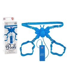 Вибро-бабочка Posh 10-Function Silicone Butterfly Blue 0601-80BXSE