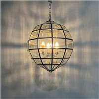 Люстра Lantern Luna brass