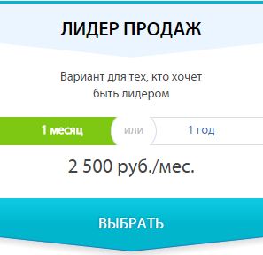 Тариф Лидер продаж для создания интернет-магазина на сервисе Eshoper.ru