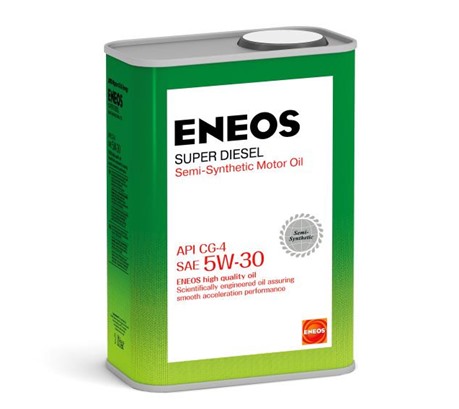 Моторное масло Eneos Super Diesel Semi-Synthetic CG-4 5W-30 (1л.)